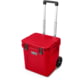 Yeti Roadie 48 Quart Hard Cooler, Rescue Red, 10048390000