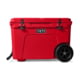 Yeti Tundra Haul Wheeled Hard Cooler Cooler, Rescue Red, 65 Quart, 10060350000
