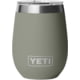 Yeti Rambler Wine Ceramic Lined Tumbler w/ MagSlider Lid, Pampa Green, 10oz, 21071508328