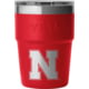Yeti Rambler 16 oz Stackable Cup - NCAA Nebraska, Rescue Red, 28100006658