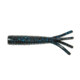 Z-man TRD Ticklerz Soft Bait, 8, 2.75in, Black-Blue, TTIC-02PK8