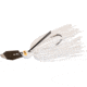 Z-man Crosseyez Chatterbait 1/2oz, Pearl Ghost, CBCE12-01