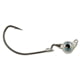 Z-man Texas Eye Jigheads, Pearl, 1/8oz, 3 per Pack, TXJH18-02PK3