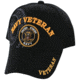 Zan Headgear 3-D Embroidered Black Cap Navy Veteran CPA110