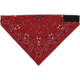 Zan Headgear SportFlex Bandanna - Men's, Red Paisley, SportFlex, BL106