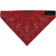 Zan Headgear SportFlex Bandanna - Men's, Red Paisley, BL106