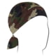 Zan Headgear Cotton Flydanna, One Size, Digi Woodland Camo, Z621
