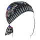 Zan Headgear Cotton Flydanna, One Size, USA Gun Skull, Z711