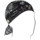 Zan Headgear Cotton Flydanna, One Size, Biker Skull, Cotton, Z712
