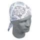 Zan Headgear Flydanna White Paisley Z102