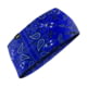 Zan Headgear SportFlex Headband, One Size, Navy Paisley, HBL111