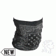 Zan Headgear Motley Tube, Fleece Lined, Black Paisley TF101