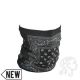 Zan Headgear Motley Tube, Fleece Lined, Black Paisley TF101