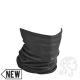 Zan Headgear Motley Tube, Fleece Lined, Solid Black TF114