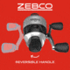 Zebco 33 Pistol Spincast Reel and Rod Combo, 5ft 6in 2-PC Fiberglass Rod w/ EVA Handle, QuickSet Anti-Reverse Reel w/ Bite Alert, Silver, 33562PMA.NS4