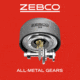 Zebco 33 Pistol Spincast Reel and Rod Combo, 5ft 6in 2-PC Fiberglass Rod w/ EVA Handle, QuickSet Anti-Reverse Reel w/ Bite Alert, Silver, 33562PMA.NS4
