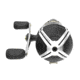 Zebco Bullet MG Spincast Reel, SZ 30 Reel, Fast 29.6 Inches Per Turn, 5.1-1 Ratio, Ultra-Lightweight Magnesium Body, Pre-spooled w/ 10 lb Zebco Fishing Line, Dark Silver, ZB30MG.BX3