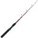 Zebco Z-Cast Casting Rod, Extendable 17ines to 5ft 6in Telescopic Durable Z-Glass Pole, Comfortable EVA Rod Handle, Shock-Ring Guides, Medium, Red, ZCASTC56TEL,FB6