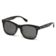 Zegna Couture ZC0001 Sunglasses - Black Frame Color, Smoke Lens Color