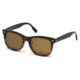 Zegna Couture ZC0001 Sunglasses - Dark Brown Frame Color, Roviex Polarized Lens Color