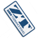 Zero Tolerance Zero Tolerance ZT Emblem PVC Patch, White/Blue, adult, BHQ-238690