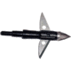 Zeus Apollo Broadhead 100 and 125 gr Tips Included 4 Pk, 1503837