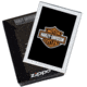 Zippo Harley-Davidson Flaming Skull Lighter, Gray Dusk 28618