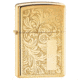 Zippo Venetian Classic Style Lighter, High Polish Brass 352B