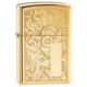Zippo Venetian Classic Style Lighter, High Polish Brass 352B