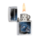 Zippo NFL Classic Style Lighter - Seattle Seahawks, Brushed Chrome 28223