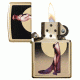 Zippo Olivia High Polish Brass Pocket Lighter, 29583