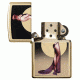 Zippo Olivia High Polish Brass Pocket Lighter, 29583