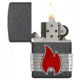 Zippo Red Vintage Wrap Lighter w/ Box 29663
