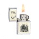 Zippo Scrimshaw Ship Emblem Classic Style Lighter 359