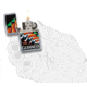 Zippo Toucan Guinness Street Chrome Pocket Lighter, 29647