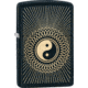 Zippo Yin Yang 2 Lighter, Black Matte, 1.44in x 2.25in, 29423