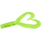 Zoom Creepy Crawler Tail Grub/Trailer, 16 Pack, 3in, Chartreuse Glitter, 020047X