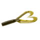 Zoom Creepy Crawler Tail Grub/Trailer, 16 Pack, 3in, Green Pumpkin, 20025
