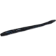 Zoom Finesse Worm, 20 Pack, 4.5in, Black/Blue, 004072X