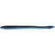 Zoom Finesse Worm, 20 Pack, 4.5in, Black Blue Bruizer, 004087X