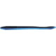 Zoom Finesse Worm, 20 Pack, 4.5in, Black Blue Bruizer, 004087X