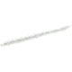 Zoom Finesse Worm, 20 Pack, 4.5in, Icicle, 004034X