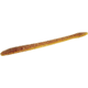 Zoom Finesse Worm, 20 Pack, 4.5in, Pumpkin Spice, 004268X