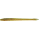 Zoom Finesse Worm, 20 Pack, 4.5in, Smoke Mustard Red, 004159X