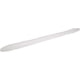 Zoom Finesse Worm, 20 Pack, 4.5in, White, 004040X