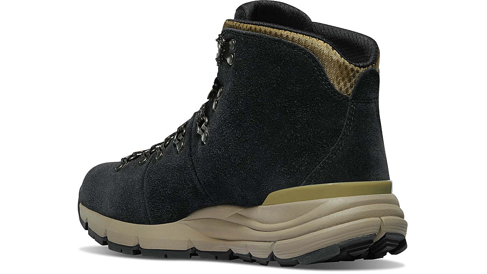 Danner Mountain 600 4.5 in Hiking Boots - Mens, Wide, Black/Khaki, 11.5, 62287-11.5D