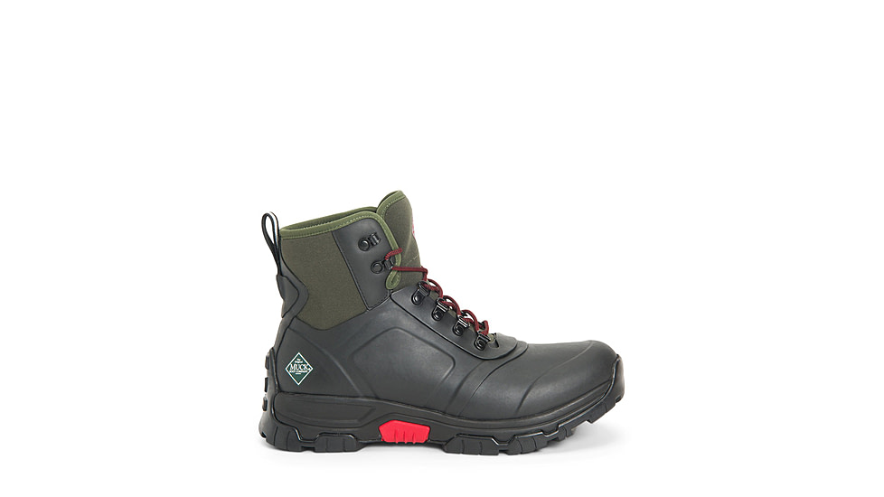 Muck Boots Apex Lace Up Boots - Mens, Black, 10, AXML-000-BLK-100