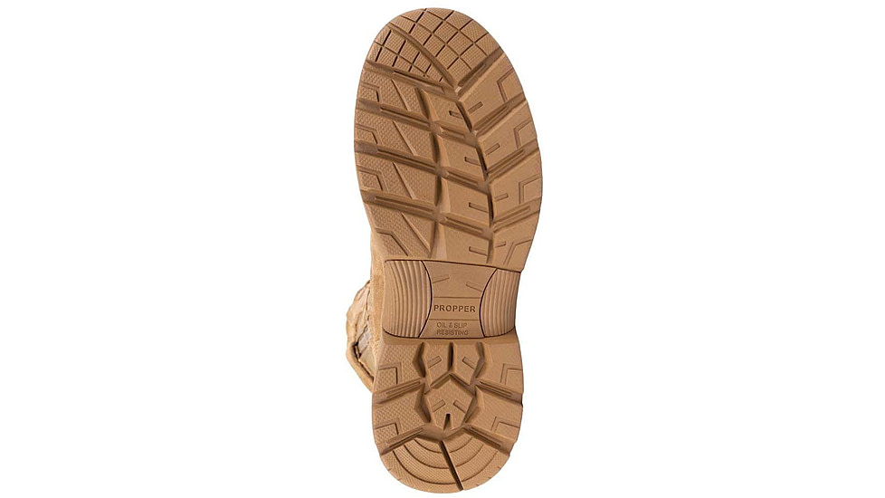 Propper Series 100 8in Side Zip Comp Toe Boots - Mens, Coyote, 5.5M, F45333N2365.5M