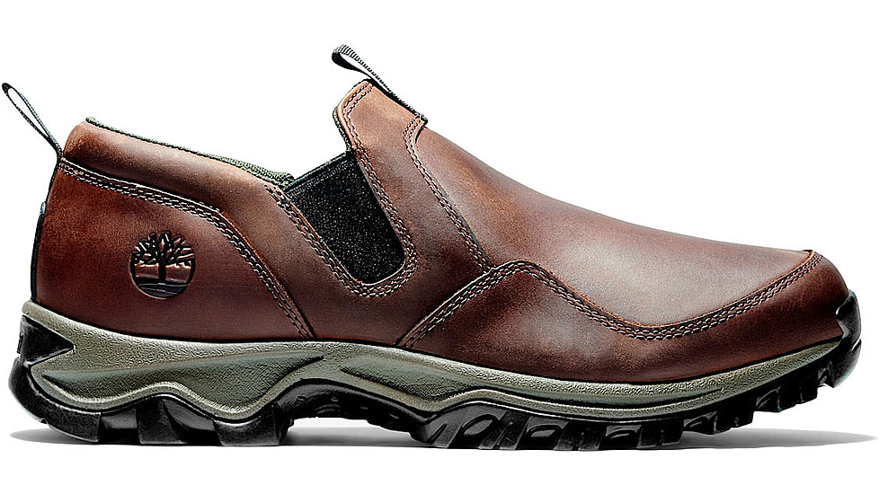 Timberland Mt. Maddsen Low Slip On Hiking Boots - Mens, Brown, 8.5 US, TB0A1QLSD71108500M