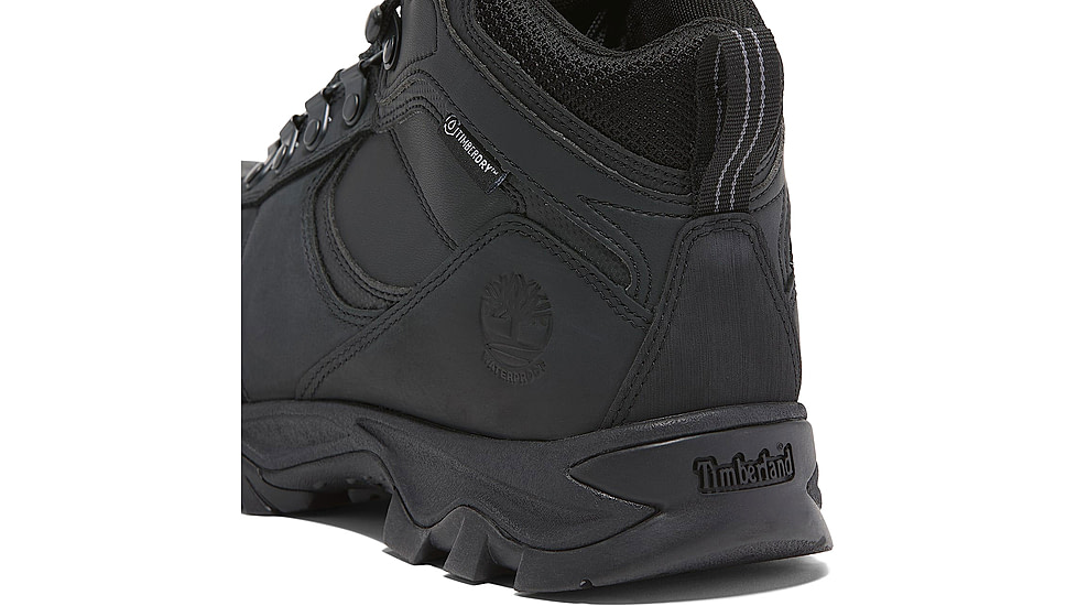 Timberland Mt. Maddsen Mid Lace Up Waterproof Hiking Boots - Mens, Black, 8.5 US, TB12731R001108500M